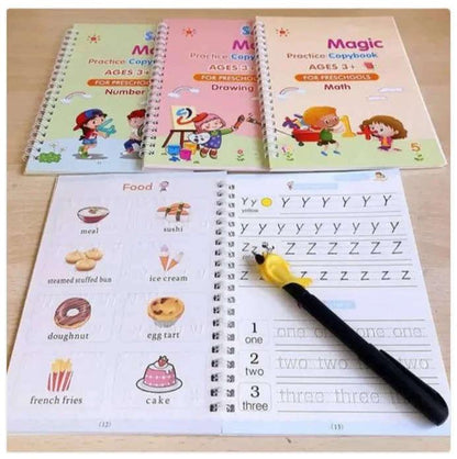 Sank Magic Practice Book for Kids (Set of 4 Books)