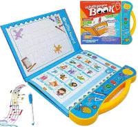 My English E-Book for Kids - Learning Book with Sound, Educational English Reading Book - Alphabets, Numbers, Animals, Fruits, shapes, Vehicles & Colors