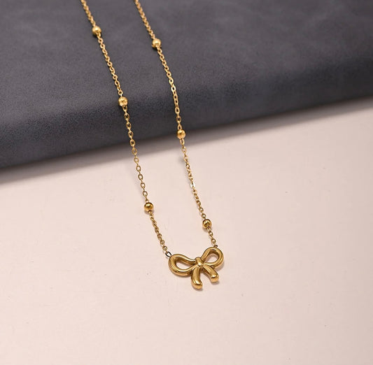 HH-905 | BOW NECKLACE