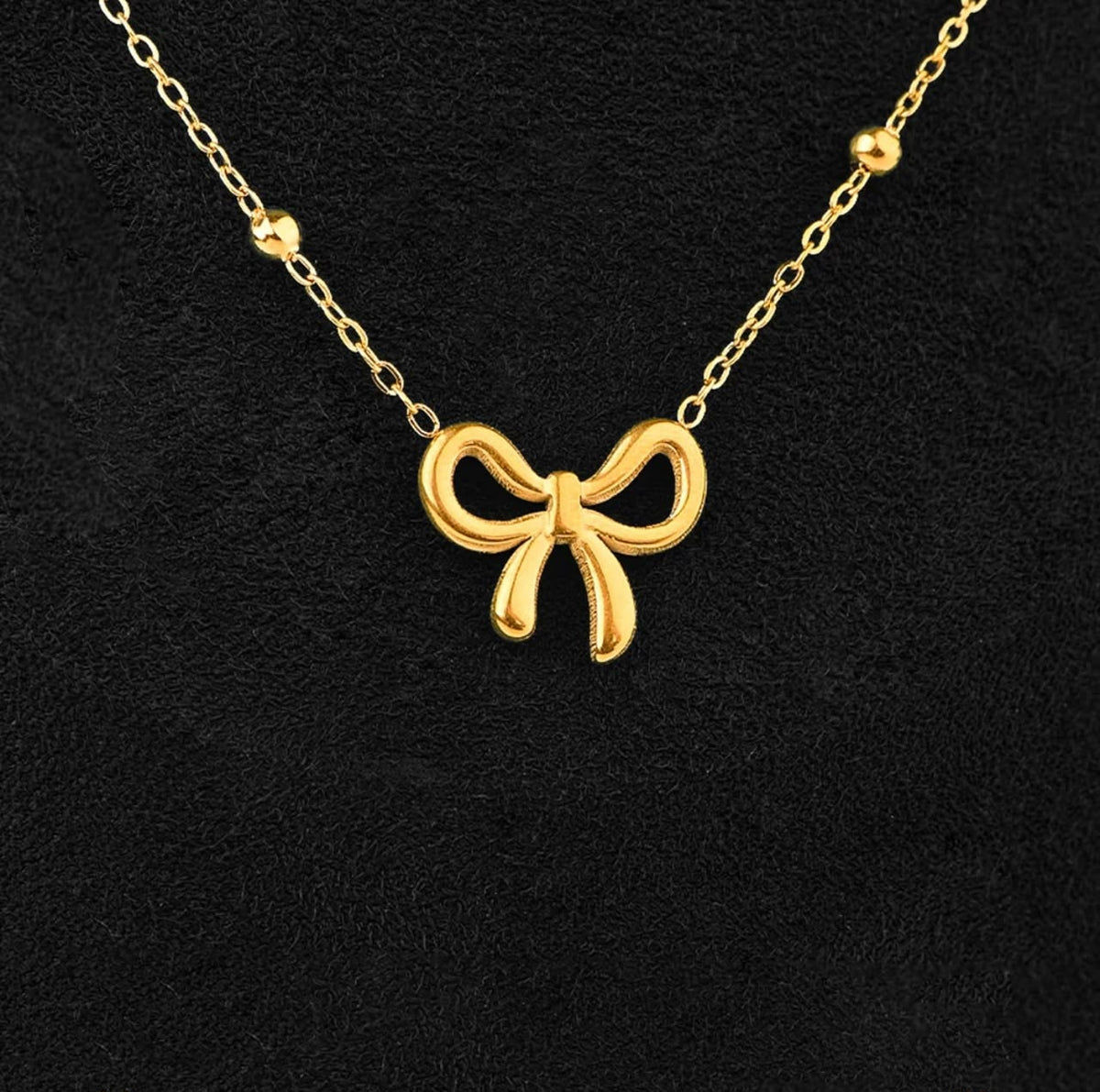 HH-905 | BOW NECKLACE
