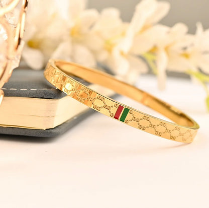 HH-420 | ENGRAVED HANDCUFF GUCCI STYLE