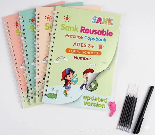 Sank Magic Practice Book for Kids (Set of 4 Books)