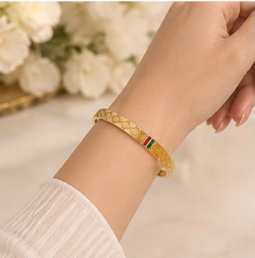 HH-420 | ENGRAVED HANDCUFF GUCCI STYLE