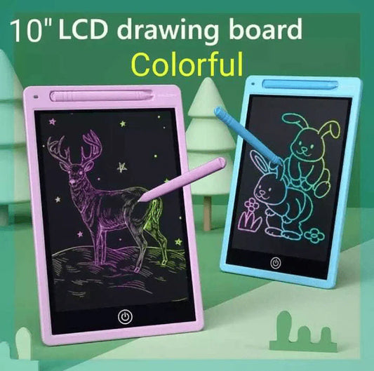 10" LCD Writing Tablet Multicolor Screen Writing Erasable Writing Board